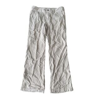 Patagonia Women Cream Organic Cotton Corduroy Wide Leg Pants 21620F7 Size 12